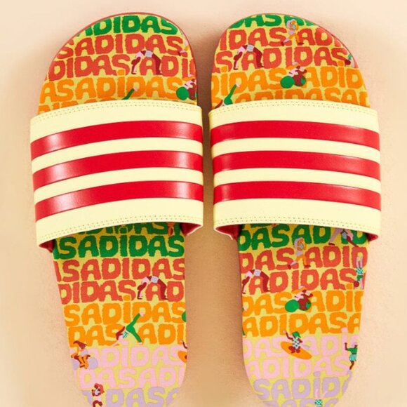 Adidas x Farm Rio Adilette Slide - Picture 2 of 9